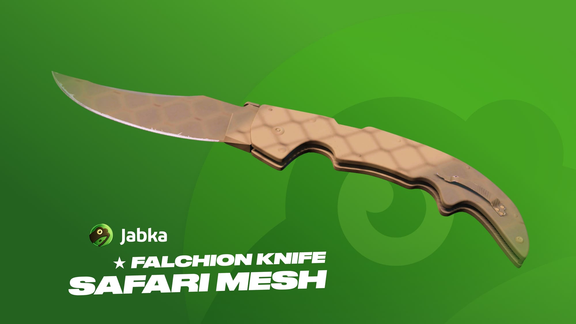 Falchion Knife Safari Mesh
