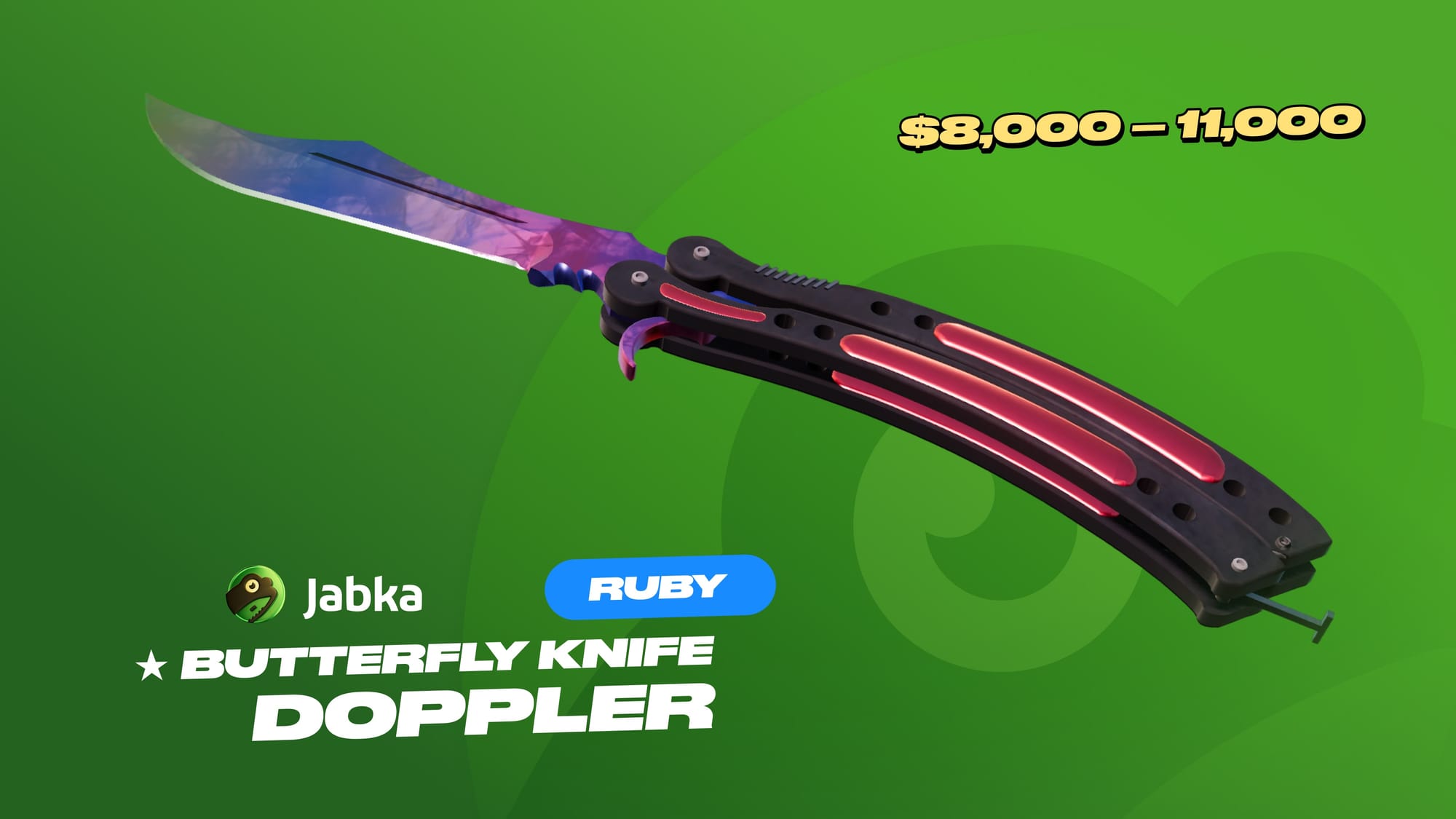 Butterfly Knife Doppler Ruby