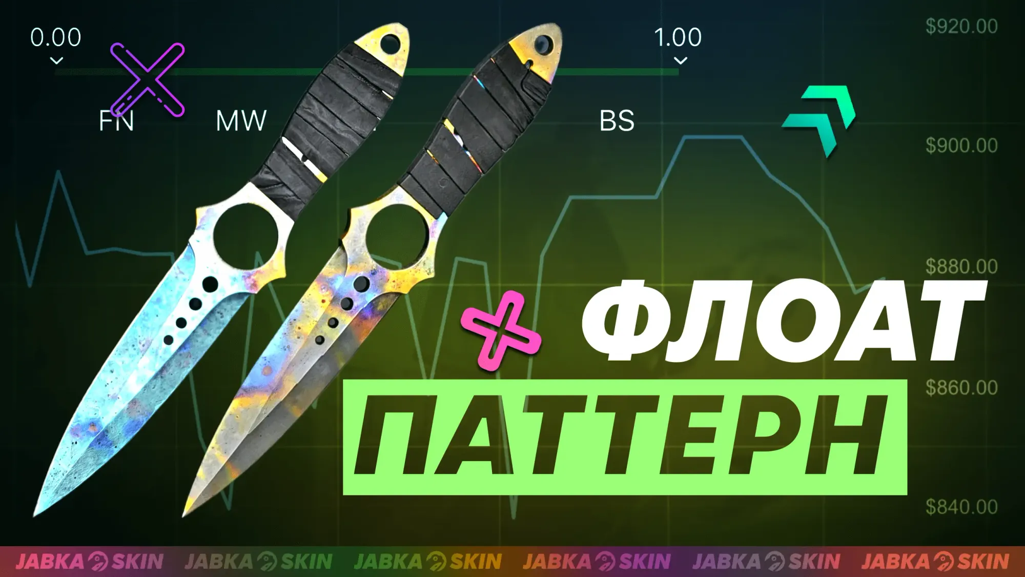 Скины CS2: как работает флоат и паттерн?