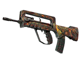 StatTrak™ FAMAS | Eye of Athena (Field-Tested)