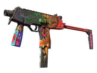 StatTrak™ MP9 | Food Chain (Battle-Scarred)