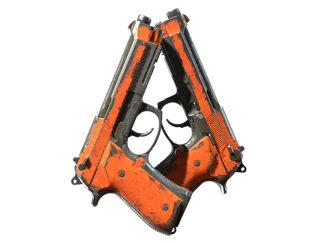 Dual Berettas | Demolition (Battle-Scarred)
