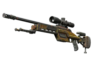 StatTrak™ SSG 08 | Big Iron (Battle-Scarred)