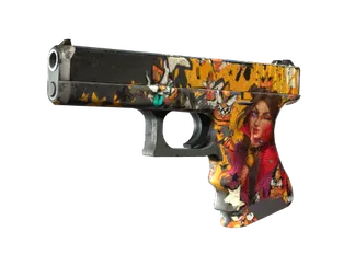 StatTrak™ Glock-18 | Bullet Queen (Battle-Scarred)
