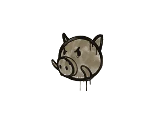 Sealed Graffiti | Piggles (Dust Brown)