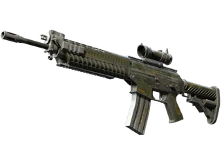 StatTrak™ SG 553 | Atlas (Battle-Scarred)