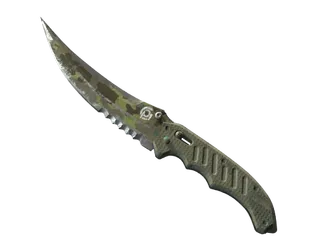 ★ Flip Knife | Boreal Forest (Battle-Scarred)
