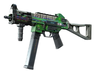 StatTrak™ UMP-45 | Plastique (Well-Worn)