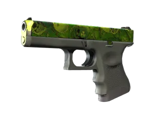 Glock-18 | Nuclear Garden (Well-Worn)