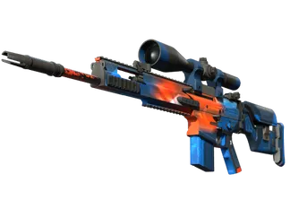 StatTrak™ SCAR-20 | Cardiac (Well-Worn)