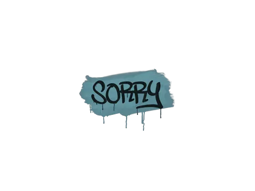 Sealed Graffiti | Sorry