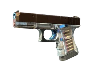 StatTrak™ Glock-18 | Clear Polymer (Battle-Scarred)