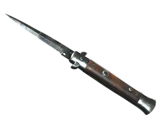 ★ Stiletto Knife | Stained (Well-Worn)