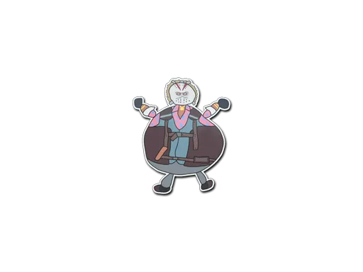 Sticker | Poorly Drawn Bloody Darryl