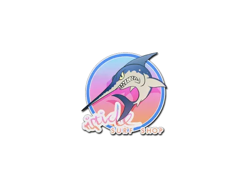 Sticker | Miami Stabbyfish