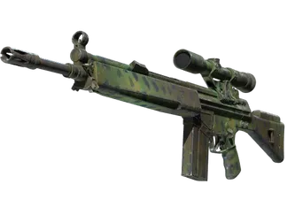 Souvenir G3SG1 | Jungle Dashed (Well-Worn)
