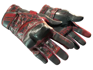 ★ Moto Gloves | Blood Pressure (Well-Worn)