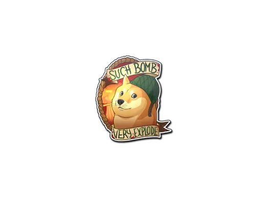 Sticker | Bomb Doge