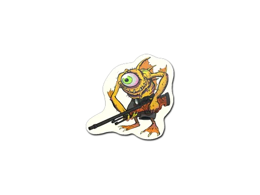 Sticker | Yellow Cyclawps