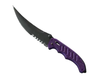 ★ Flip Knife | Ultraviolet (Well-Worn)