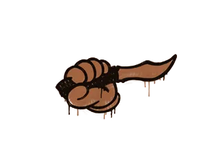 Sealed Graffiti | Backstab (Tiger Orange)