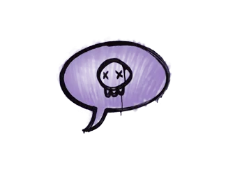 Sealed Graffiti | Death Sentence (Violent Violet)