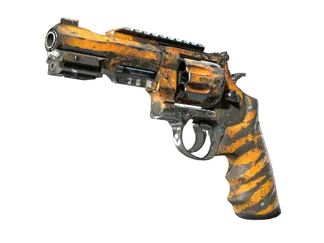 StatTrak™ R8 Revolver | Skull Crusher (Battle-Scarred)