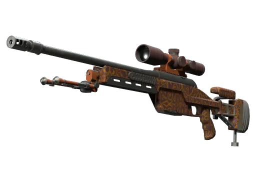 SSG 08 | Orange Filigree