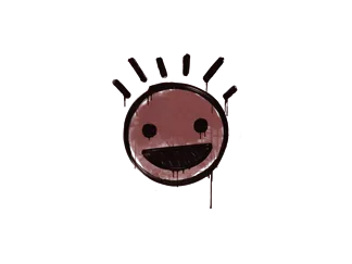 Sealed Graffiti | Still Happy (Brick Red)