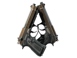 Dual Berettas | Tread (Minimal Wear)