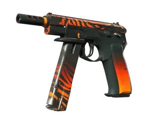 StatTrak™ CZ75-Auto | Tigris (Battle-Scarred)