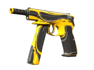 StatTrak™ CZ75-Auto | Yellow Jacket (Minimal Wear)