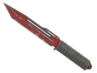 ★ StatTrak™ Paracord Knife | Crimson Web (Battle-Scarred)