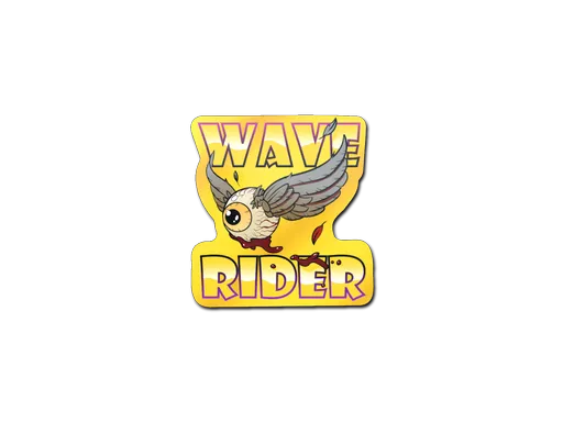 Sticker | Fools Gold Wave Rider