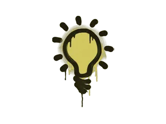 Sealed Graffiti | Lightbulb (Tracer Yellow)