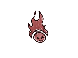 Sealed Graffiti | Toasted (Blood Red)