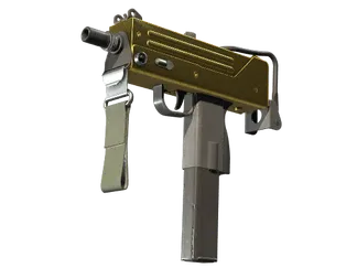 MAC-10 | Gold Brick (Minimal Wear)