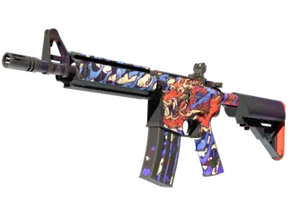 M4A4 | 龍王 (Dragon King) (Well-Worn)
