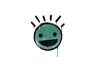 Sealed Graffiti | Still Happy (Frog Green)