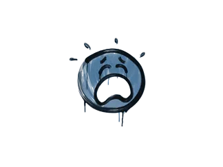 Sealed Graffiti | QQ (Monarch Blue)