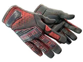 ★ Specialist Gloves | Crimson Kimono (Battle-Scarred)