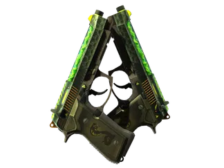 StatTrak™ Dual Berettas | Cobra Strike (Factory New)