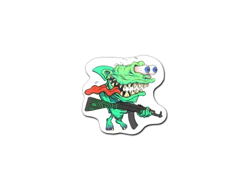 Sticker | Green Shark Shooter