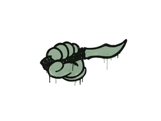 Sealed Graffiti | Backstab (Cash Green)