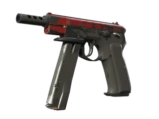 CZ75-Auto | Crimson Web (Battle-Scarred)