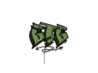 Sealed Graffiti | GTG (Battle Green)