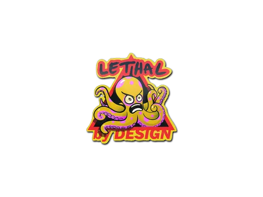 Sticker | Yellow Lethal