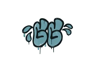 Sealed Graffiti | GGWP (Wire Blue)
