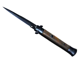 ★ StatTrak™ Stiletto Knife | Blue Steel (Battle-Scarred)