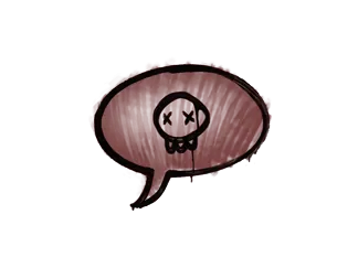 Sealed Graffiti | Death Sentence (Brick Red)